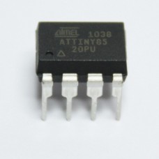 ATtiny85 - 8 Pin 20MHz 8K 4A/D