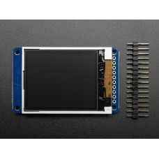 1.8" Color TFT LCD Display with MicroSD Card Breakout - ST7735R