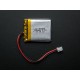 Lithium Ion Polymer Battery - 3.7v 500mAh