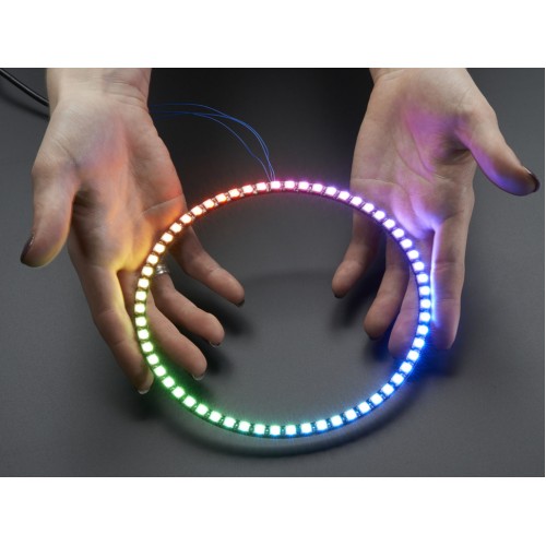 Neopixel Ring 60x WS2812B RGB LED - Bastelgarage Elektronik Online Shop