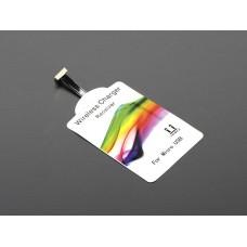 Universal Qi Wireless Charging Module - 20mm Reverse MicroUSB