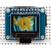 OLED Breakout Board - 16-bit Color 0.96" w/microSD holder