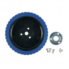 5 Inches Robot Wheel With 15mm Key Hub