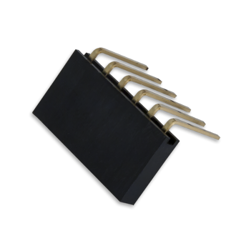 Pmod Female Right Angle 6-pin Header (5-pack) at MG Super Labs India