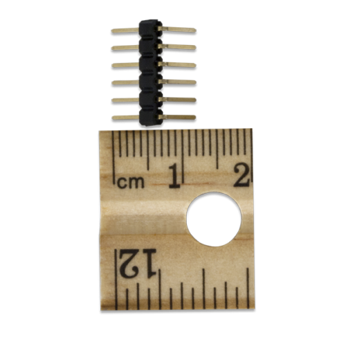Pmod Male Right Angle 6-pin Header (5-pack) at MG Super Labs India