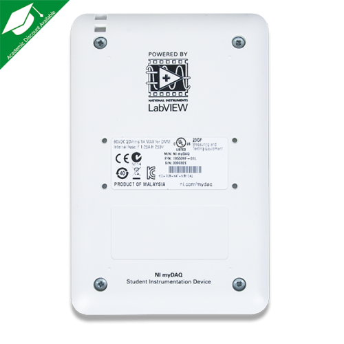 NI myDAQ with LabVIEW and Multisim 30-day Evaluation Software at MG ...