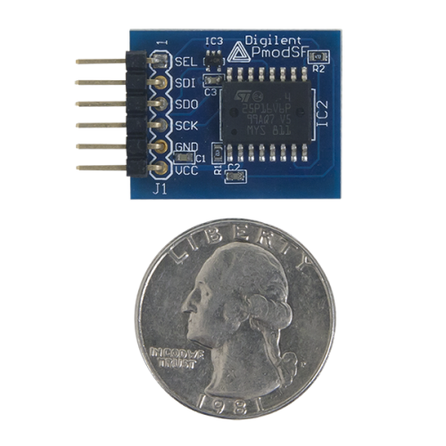 Pmod SF: 2 MB Serial Flash Memory at MG Super Labs India