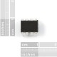 ATtiny85 - 8 Pin 20MHz 8K 4A/D