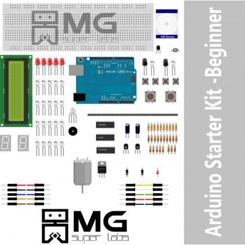 Arduino Starter Kit - Beginners with Original Arduino Board at MG Super ...