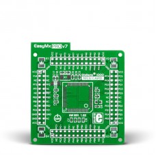 Standard empty MCU card for 100-pin TQFP Stellaris 1000 series