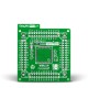 Standard empty MCU card for 100-pin TQFP Stellaris 1000 series