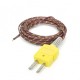 Thermocouple Type-K Glass Braid Insulated