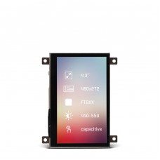 Riverdi Display 4.3" Cap 