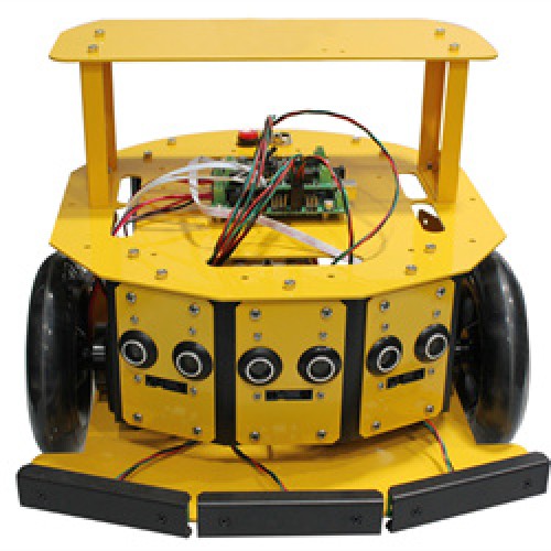 2WD mobile Arduino robotics car at MG Super Labs India