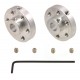 Pololu Universal Aluminum Mounting Hub 6mm Shaft 4-40 Holes (2-Pack)