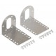 Pololu Stamped Aluminium L Bracket Pair 