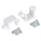 Pololu Micro Metal Gearmotor Bracket Pair - White