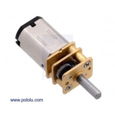 10:1 Micro Metal Gearmotor LP 6V