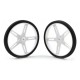 Pololu Wheel 70×8mm Pair - White