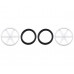 Pololu Wheel 80×10mm Pair - White