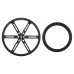 Pololu Wheel 90x10mm Pair- Black