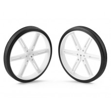 Pololu Wheel 90×10mm Pair - White