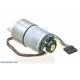 30:1 Metal Gearmotor 37Dx52L mm with 64 CPR Encoder