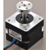 Stepper Motor: Bipolar, 200 Steps/Rev, 57×56mm, 2.5V, 2.8 A/Phase