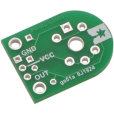 Pololu Carrier for MQ Gas Sensors (Bare PCB Only)