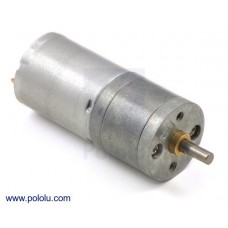 20.4:1 Metal Gearmotor 25Dx50L mm LP 6V