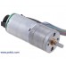 20.4:1 Metal Gearmotor 25Dx50L mm LP 6V