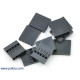 0.1" (2.54mm) Crimp Connector Housing: 1x5-Pin 10-Pack