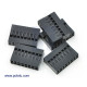 0.1" (2.54mm) Crimp Connector Housing: 2x8-Pin 5-Pack