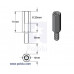 Aluminum Standoff for Raspberry Pi: 11mm Length, 6mm M2.5 Thread, M-F (4-Pack)