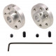 Pololu Universal Aluminum Mounting Hub for 6mm Shaft, M3 Holes (2-Pack)