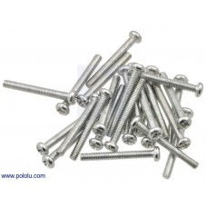 Machine Screw: #4-40, 1" Length, Phillips (25-pack)