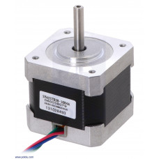 Stepper Motor: Bipolar, 200 Steps/Rev, 42×38mm, 2.8V, 1.7 A/Phase