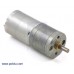 20.4:1 Metal Gearmotor 25Dx50L mm HP 6V with 48 CPR Encoder