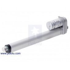 Glideforce LACT10-12V-20 Light-Duty Linear Actuator: 50kgf, 10" Stroke (9.8" Usable), 0.57"/s, 12V