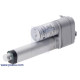 Glideforce LACT4P-12V-05 Light-Duty Linear Actuator with Feedback: 15kgf, 4" Stroke (3.9" Usable), 1.7"/s, 12V