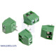 Screw Terminal Block: 2-Pin, 3.5 mm Pitch, Top Entry (4-Pack)