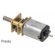 298:1 Micro Metal Gearmotor LP 6V with Extended Motor Shaft
