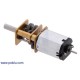 1000:1 Micro Metal Gearmotor MP 6V with Extended Motor Shaft