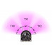 3-Channel Wide FOV Time-of-Flight Distance Sensor Using OPT3101 (No Headers)