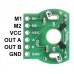 Magnetic Encoder Pair Kit for 20D mm Metal Gearmotors, 20 CPR, 2.7-18V