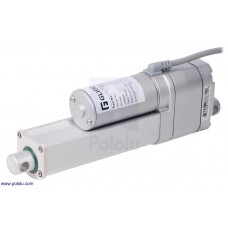 Glideforce MD122004-P Medium-Duty Linear Actuator with Feedback: 100kgf, 4" Stroke, 0.58"/s, 12V