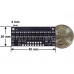 QTR-HD-11A Reflectance Sensor Array: 11-Channel, 4mm Pitch, Analog Output