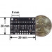 QTR-MD-04A Reflectance Sensor Array: 4-Channel, 8mm Pitch, Analog Output