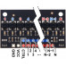 QTRX-HD-11RC Reflectance Sensor Array: 11-Channel, 4mm Pitch, RC Output, Low Current