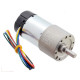 131:1 Metal Gearmotor 37Dx73L mm 24V with 64 CPR Encoder (Helical Pinion)